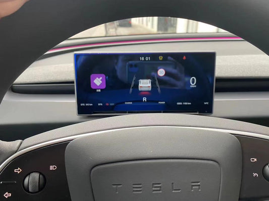 T9 CarPlay Dashboard Display with Airflow Vent for Model 3 Highland (No Front Camera)