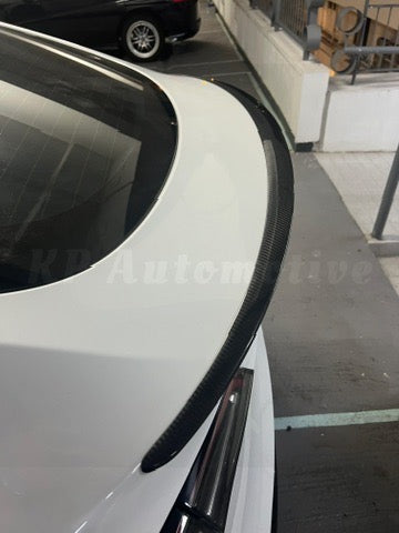 KPA Model Y Dry Carbon Performance Style Spoiler (Glossy Finish)