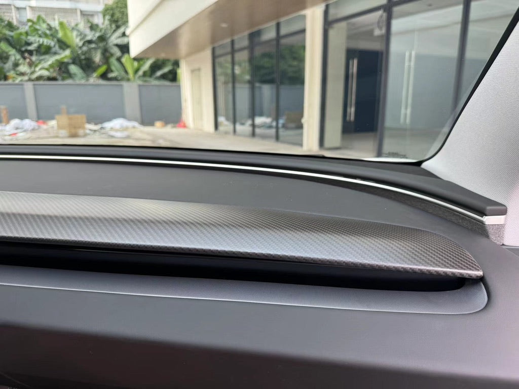 Matte Carbon Replacement Dashboard for Model 3 Highland