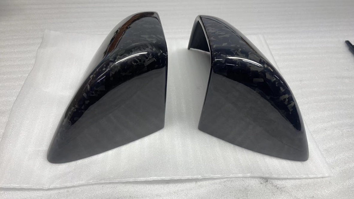 Model Y Forged Carbon Replacement Mirror Cap