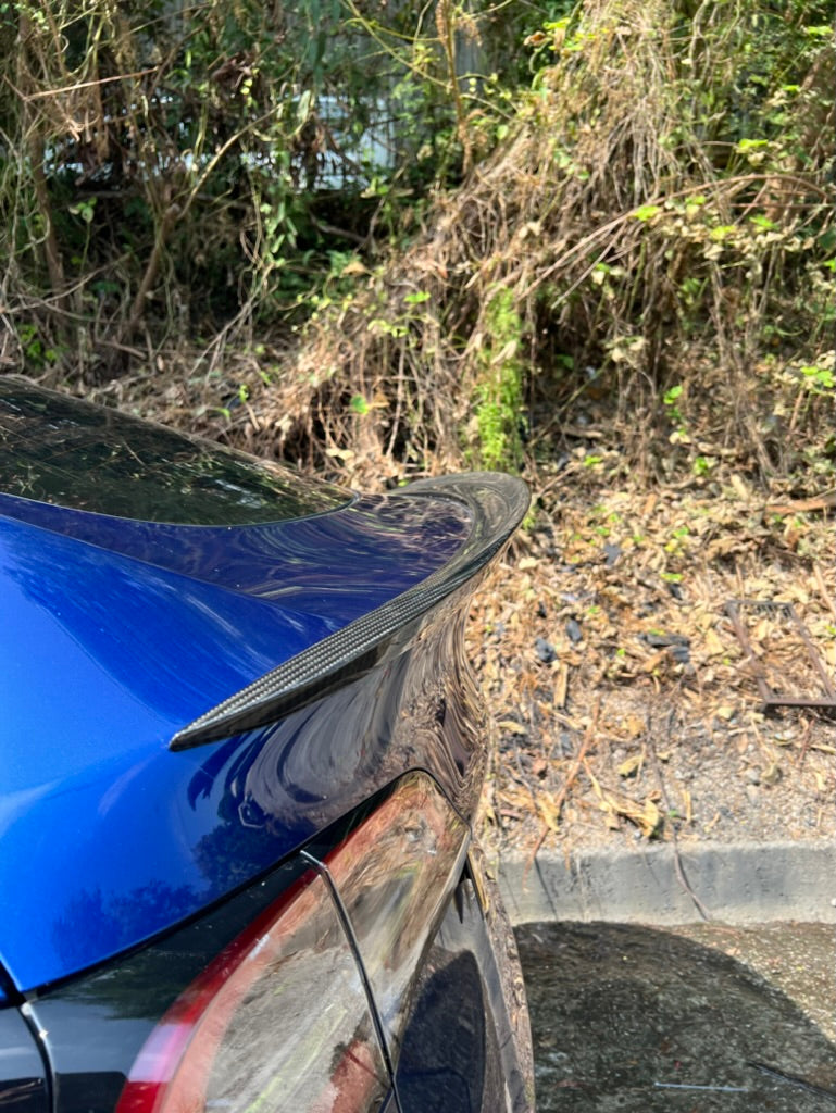 KPA Model Y VS Style Dry Carbon Spoiler (Gloss Finish)