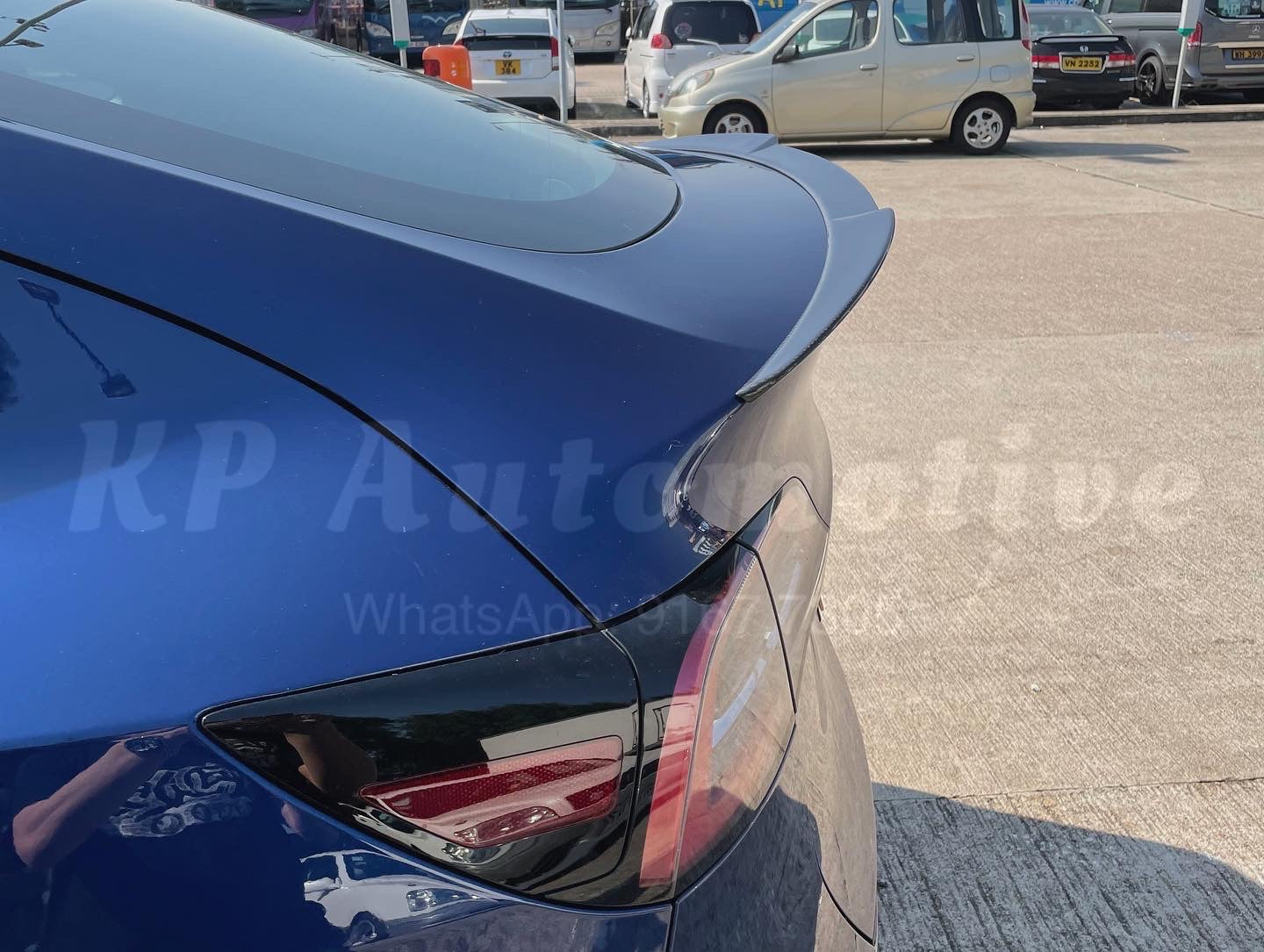 KPA Model Y Type 2 Dry Carbon Spoiler (Gloss Finish)