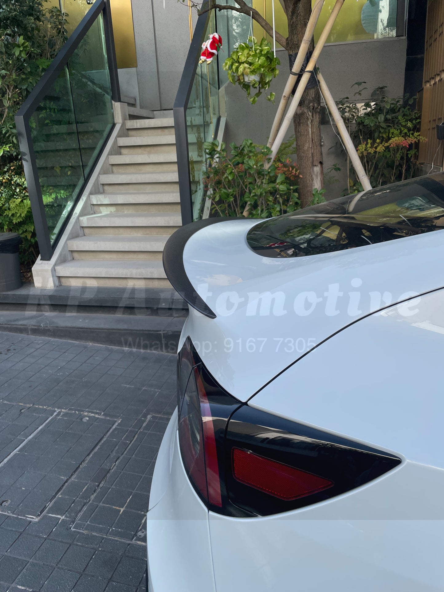 KPA Model Y Dry Carbon Performance Style Spoiler (Matte Finish)