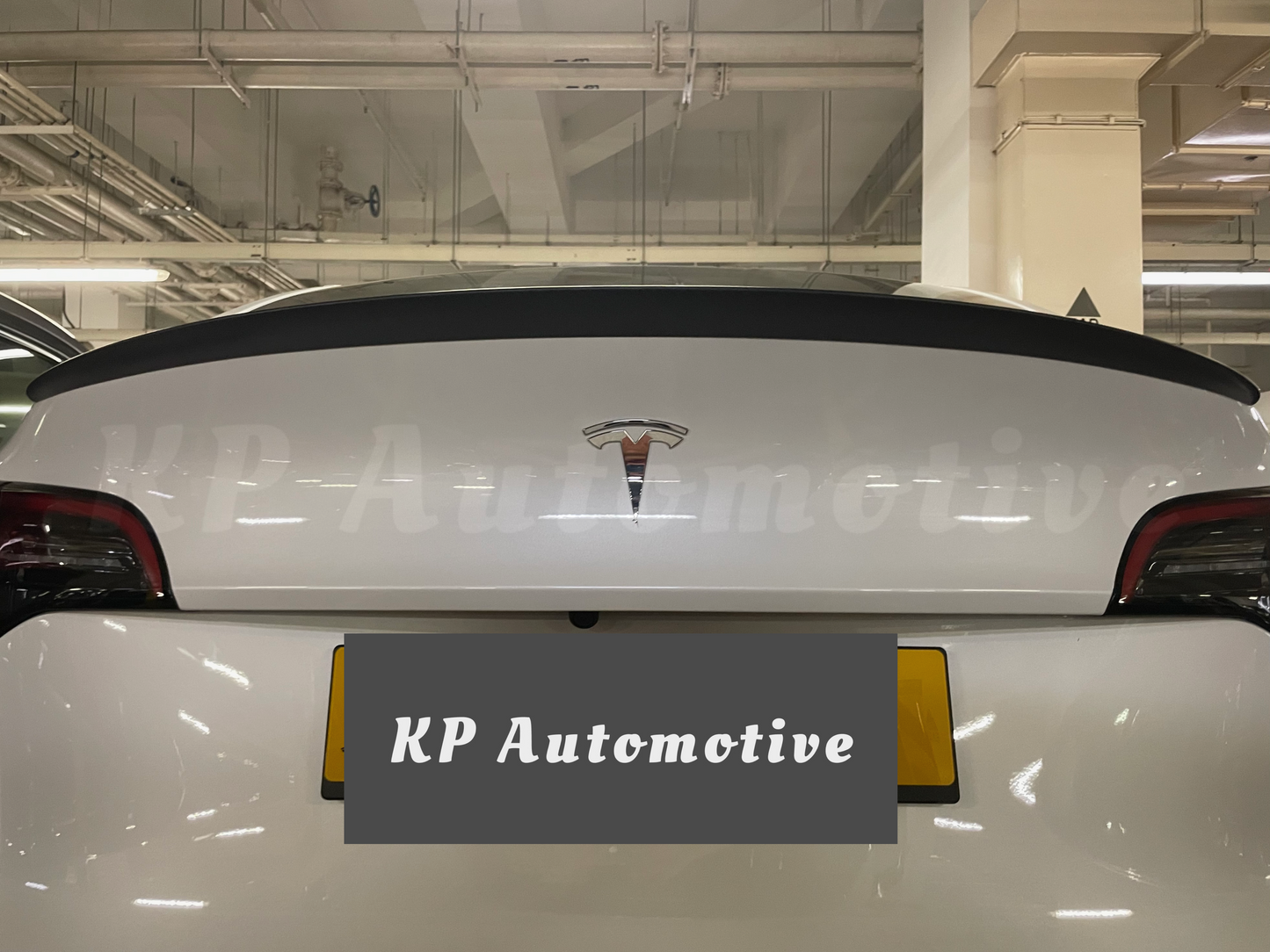 KPA Model Y Dry Carbon Performance Style Spoiler (Matte Finish)