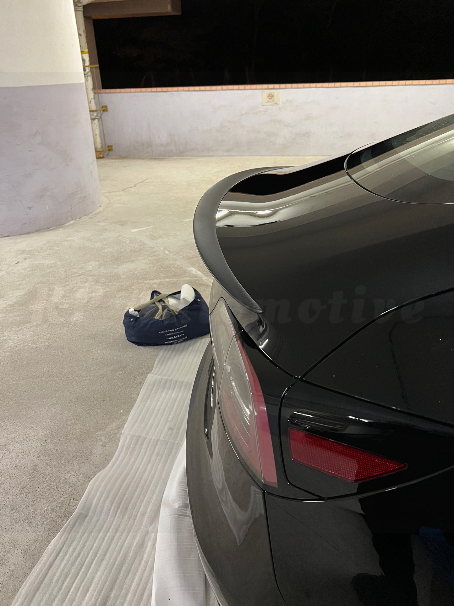 KPA Model 3 Matte Carbon Performance Style Spoiler