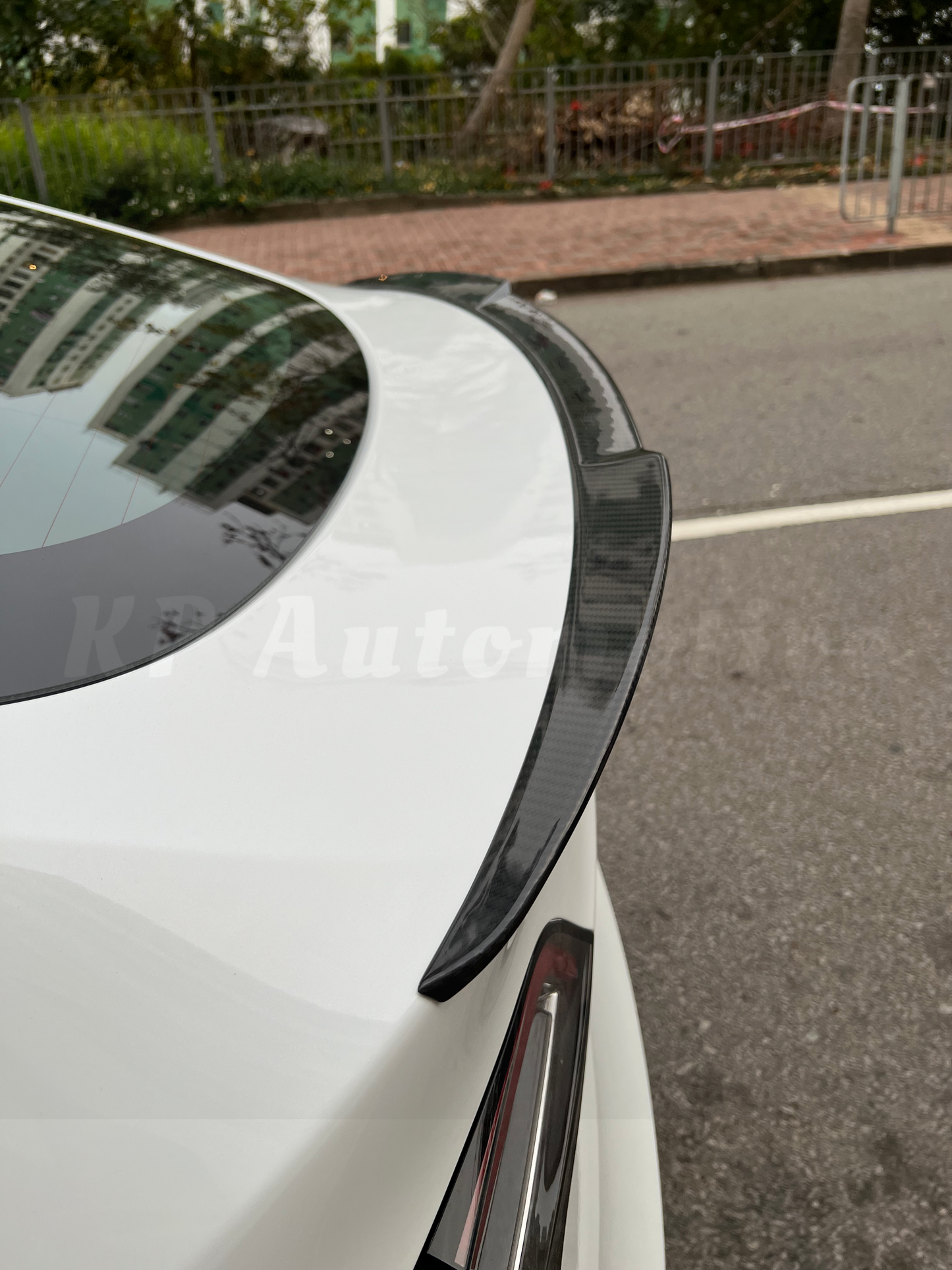 KPA Model Y Type 2 Dry Carbon Spoiler (Gloss Finish)